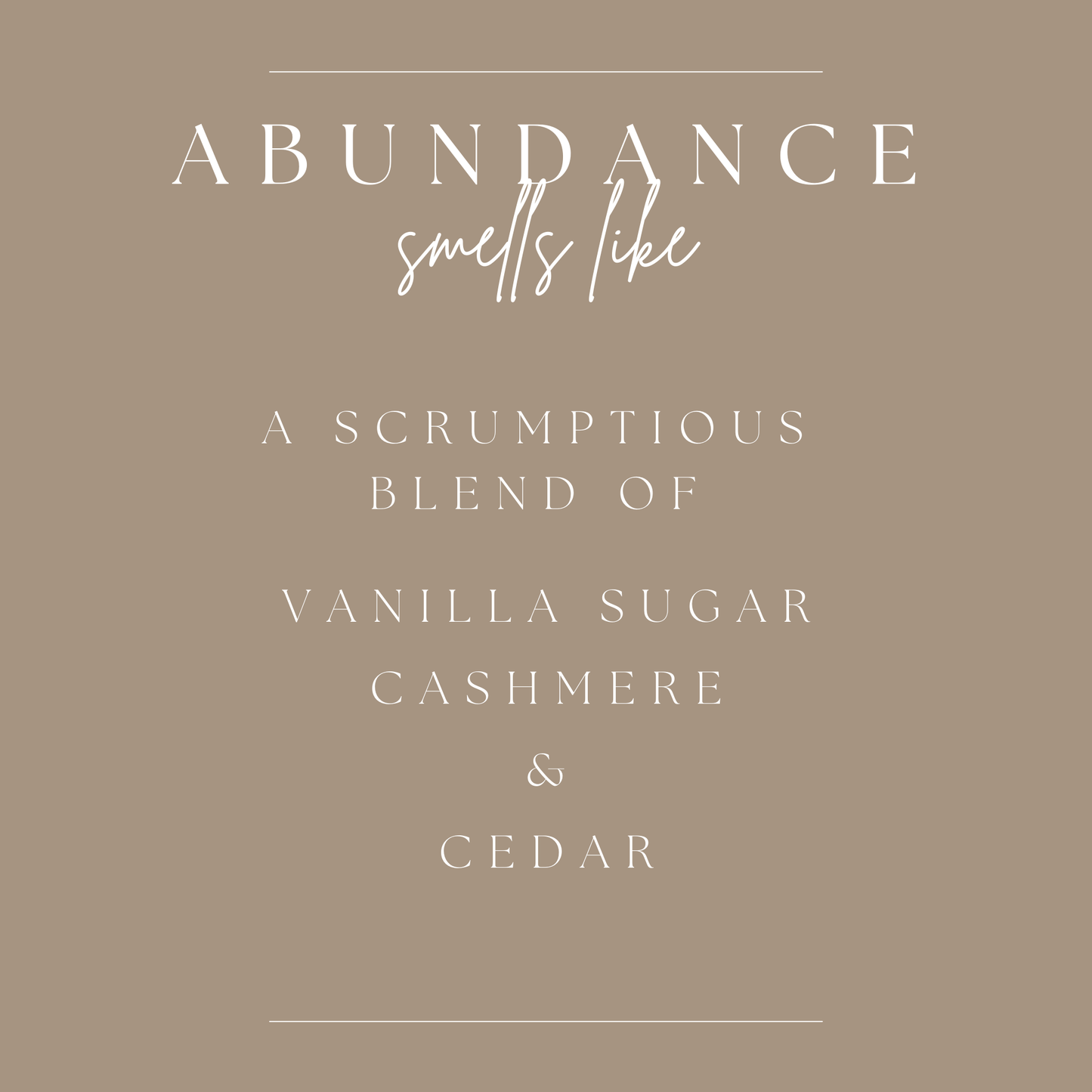 Abundance Candle