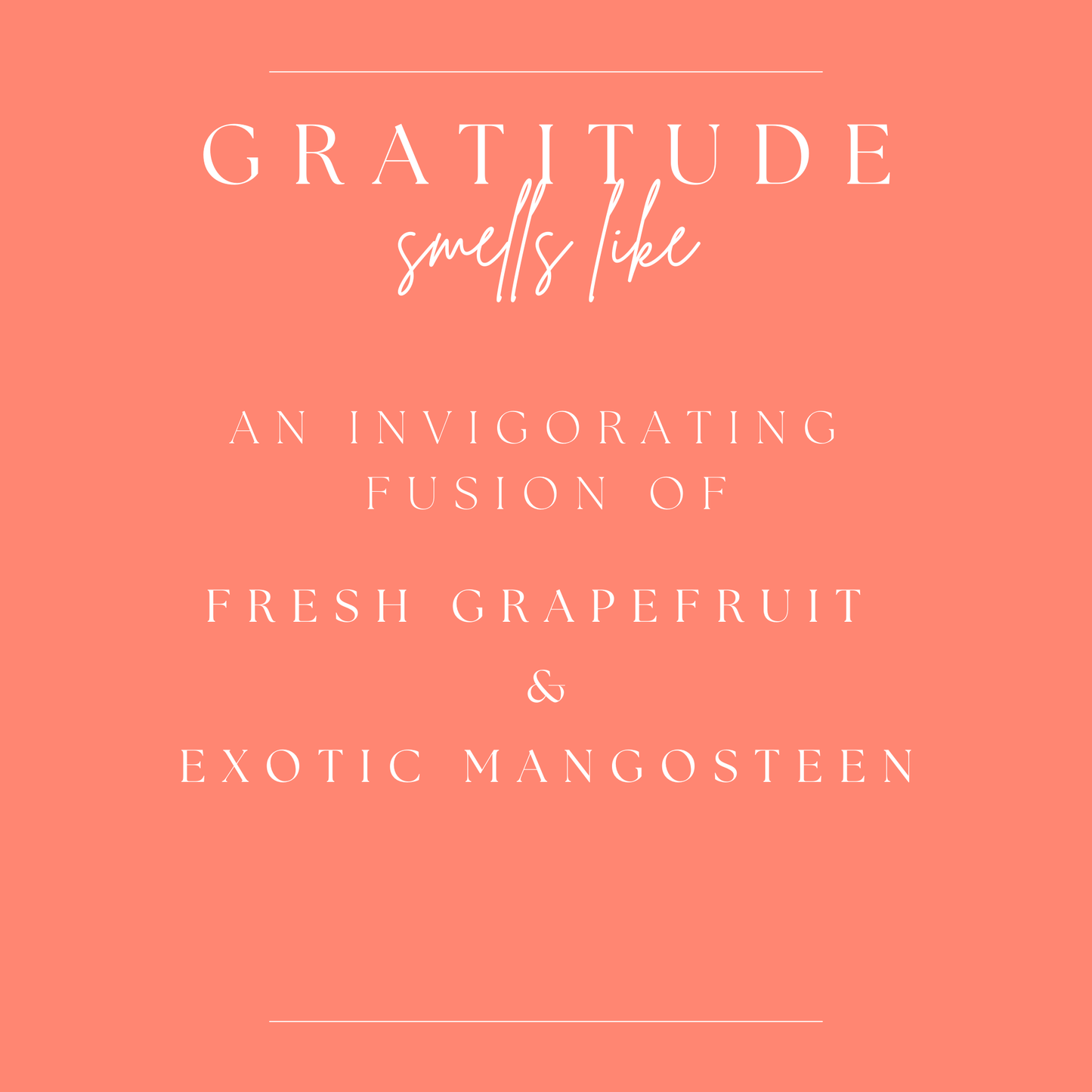 Gratitude Candle